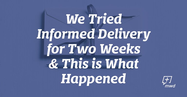 We Tried Informed Delivery for Two Weeks & This is What Happened
